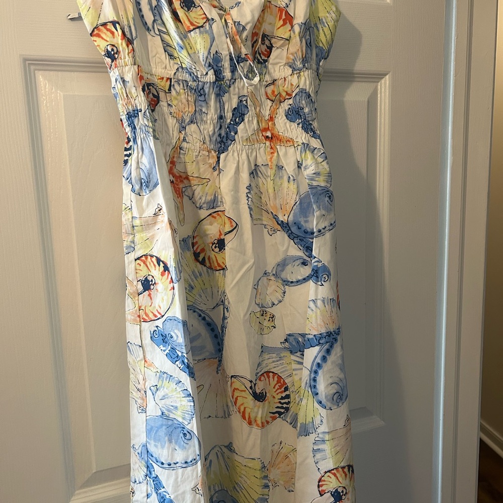 Rails Octavia Seashell Print Dress size small